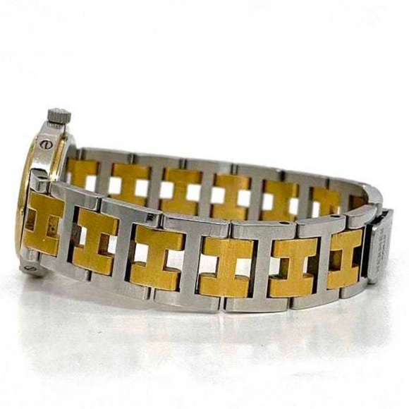 Hermes clipper watch two toned - Picture 2 of 10